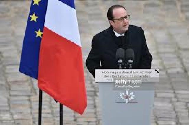 France Pay National Tribute  to Terror Victims 